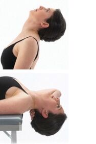 Gymnastics for the neck for osteochondrosis